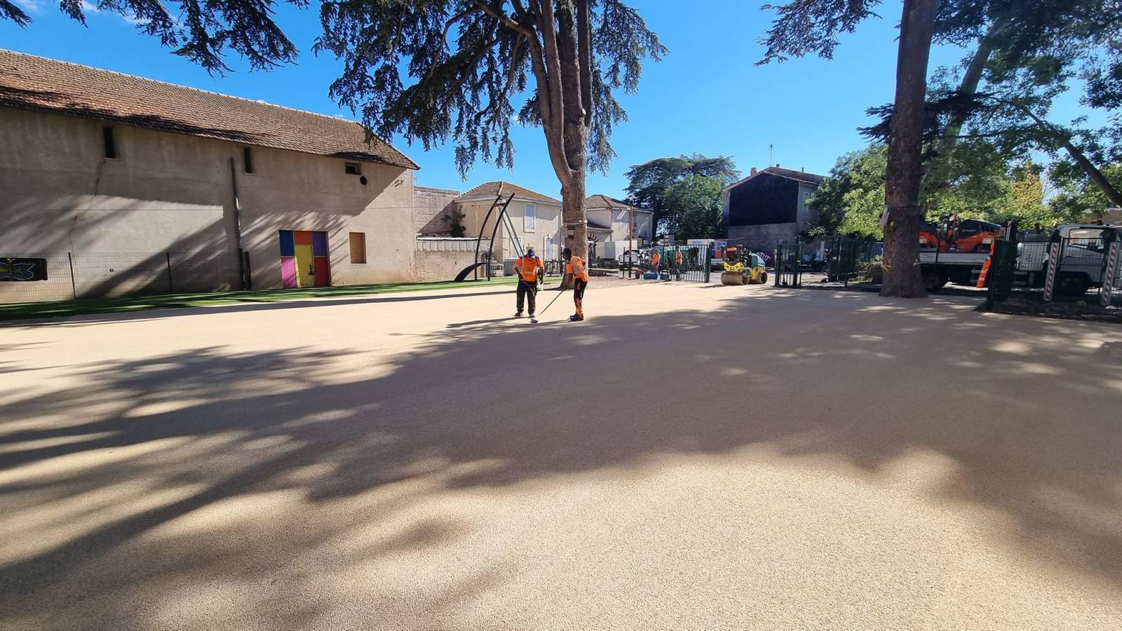 Aménagement de sols durable pour revêtement sol extérieur chez particuliers à Pérols 34470 Hérault